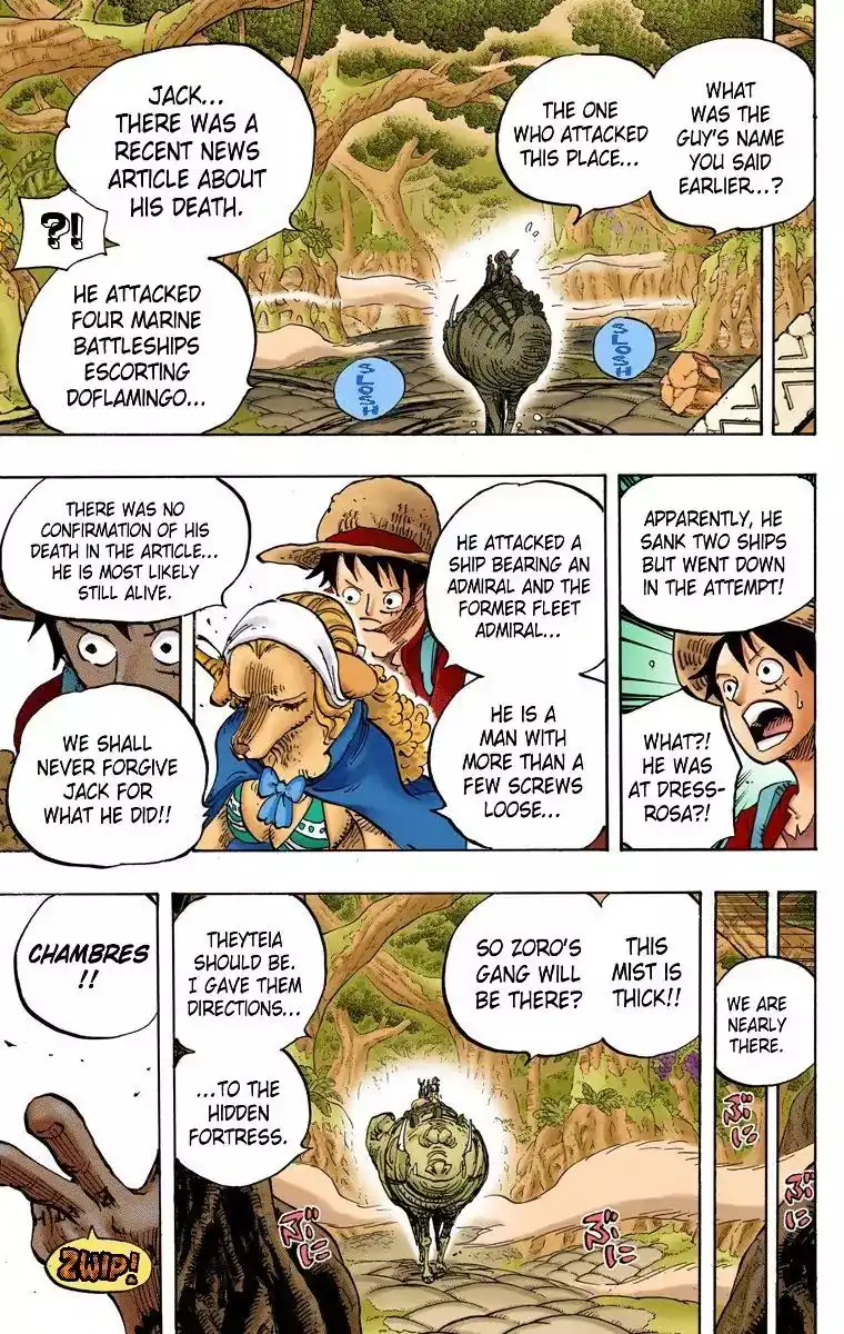 One Piece - Digital Colored Comics Chapter 806 9